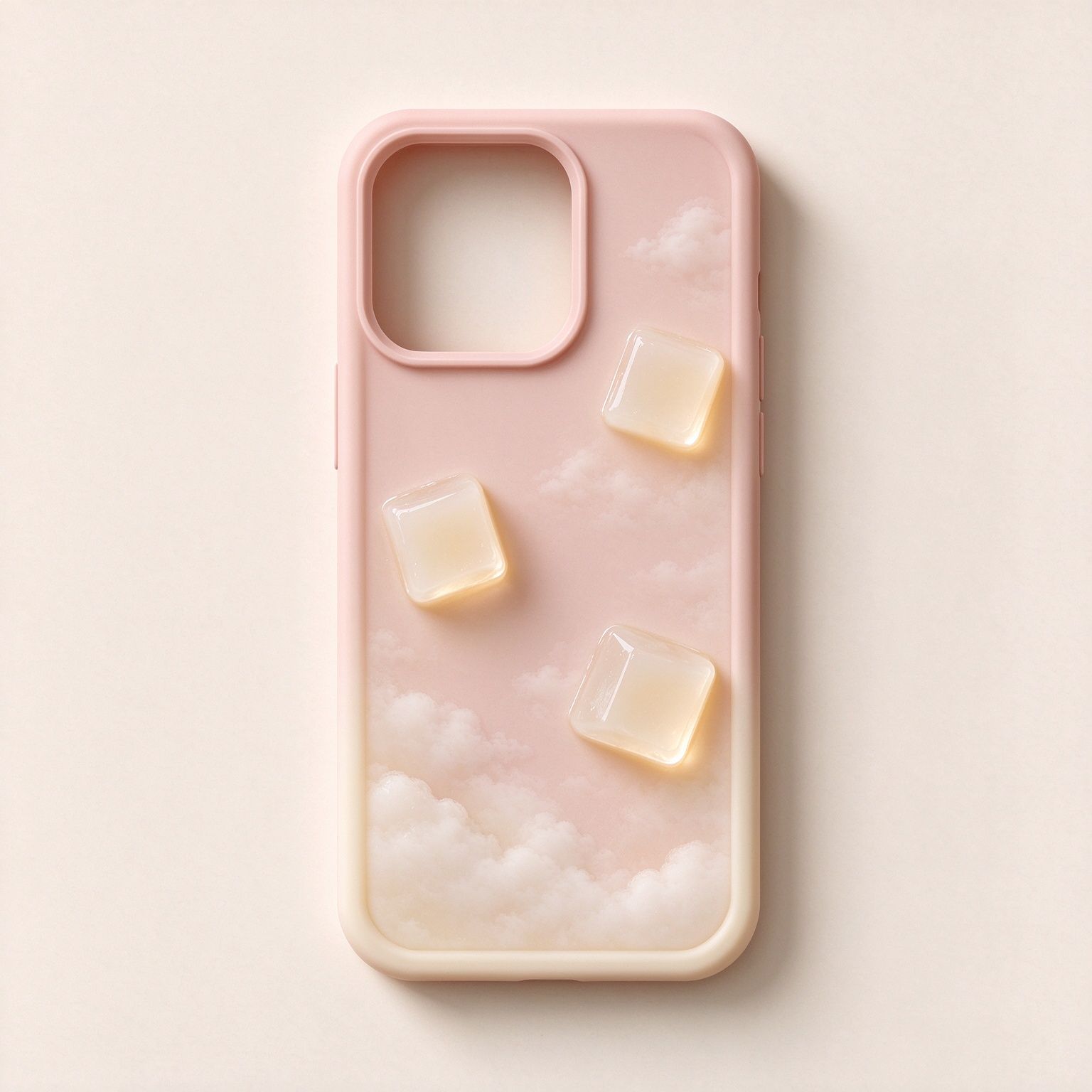 Creamy Cloud Jelly Silicone Case